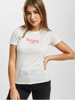 Tommy Jeans t-shirt Skinny Essential Logo 1 beige