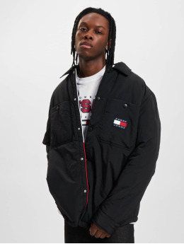 Tommy Jeans Übergangsjacke Badge Padded schwarz