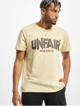 UNFAIR ATHLETICS T-Shirt Classic Label beige