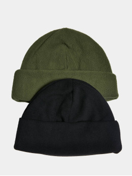 Urban Classics Beanie Fleece 2-Pack  olive