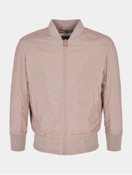 Urban Classics Bomberjacke Girls Light rosa