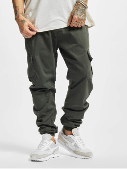 Urban Classics Chino bukser Cargo grå