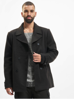 Urban Classics Coats Classic Pea  black