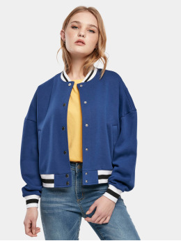 Urban Classics College jakke Ladies Oversized blå