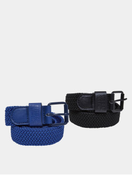 Urban Classics Gürtel Elastic Set Kids  schwarz