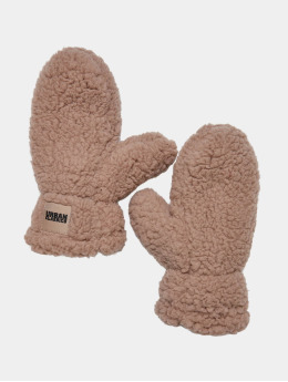 Urban Classics Handschuhe Sherpa Kids beige