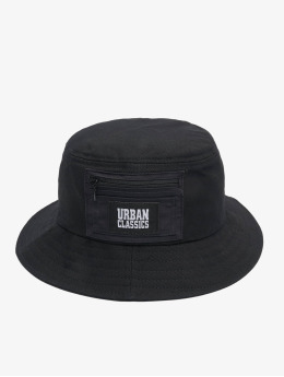 Urban Classics Hatt Canvas Logo svart