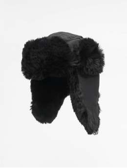 Urban Classics hoed Nylon Trapper zwart