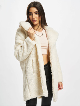 Urban Classics Kåper Ladies Oversized hvit