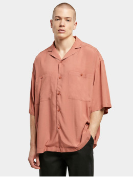 Urban Classics Košele Oversized Resort èervená