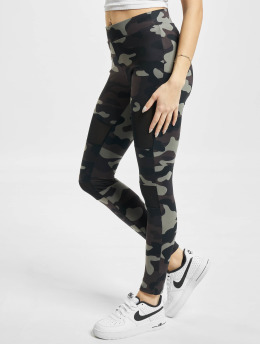 Urban Classics Frauen Legging Camo Tech Mesh in camouflage