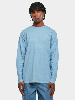 Urban Classics Longsleeve Heavy Oversized Garment Dye blue
