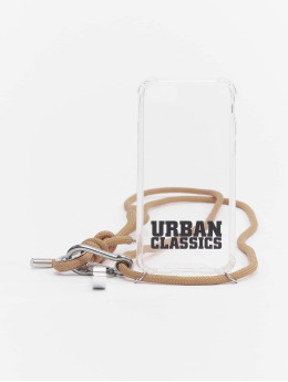 Urban Classics Mobile phone cover I Phone 8 Handy Necklace beige