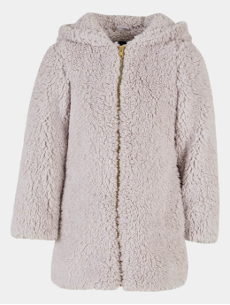 Urban Classics Parka Girls Sherpa gris