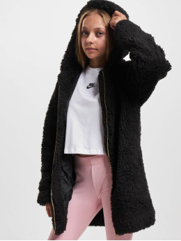 Urban Classics Parka Girls Sherpa noir