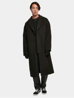 Urban Classics Parka Long Coat zwart