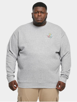 Urban Classics Puserot Cloudy Crew harmaa