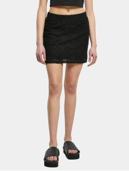 Urban Classics Rock Crochet Lace Mini schwarz