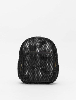 Urban Classics Ryggsekker Lady Mesh Transparent  svart