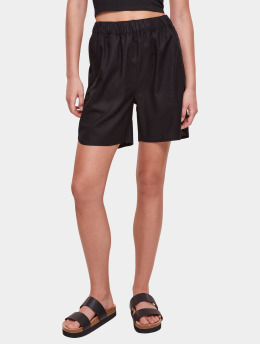 Urban Classics Shorts Ladies Linen Mixed  svart