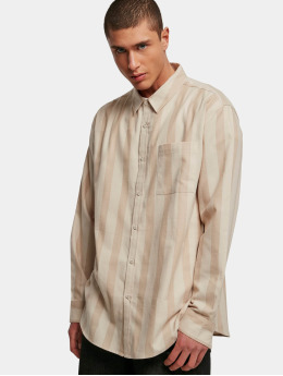 Urban Classics Skjorte Striped beige