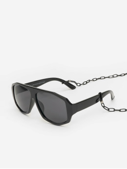 Urban Classics Männer,Frauen Sonnenbrille Chain in schwarz