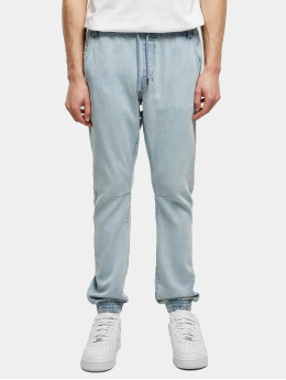 Urban Classics Spodnie do joggingu  Knitted Denim Jog niebieski