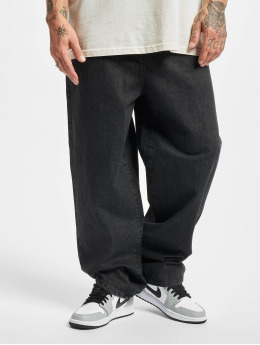 Urban Classics Straight Fit Jeans 90‘s Slim Fit  čern