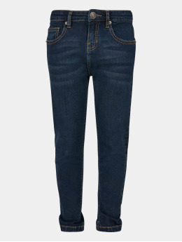 Urban Classics Straight Fit Jeans Boys Stretch Denim blue