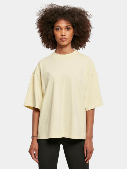 Urban Classics T-Shirt Ladies Organic Heavy gelb
