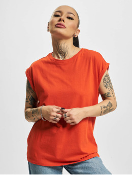   Extended Shoulder T-Shirt Bloodorange