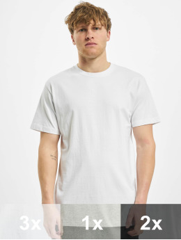 Urban Classics t-shirt Basic 6-Pack wit