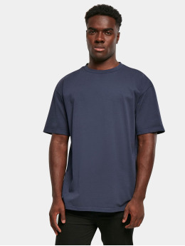 Urban Classics T-skjorter Heavy Oversized Garment Dye blå
