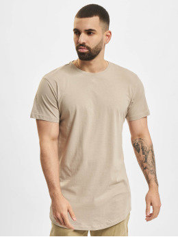 Urban Classics T-skjorter Shaped Long brun