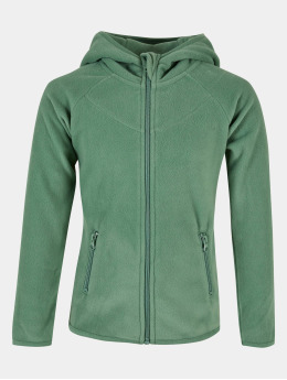 Urban Classics Zip Hoodie Girls Polar Fleece  grün