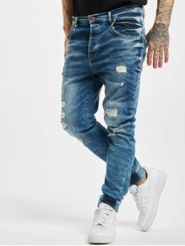 VSCT Clubwear Antifit jeans Noah Acid Cuffed Denim  blå
