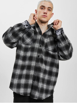 VSCT Clubwear overhemd Checked Flannel Individual zwart