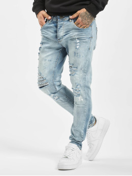 VSCT Clubwear Slim Fit Jeans Thor Superused blau
