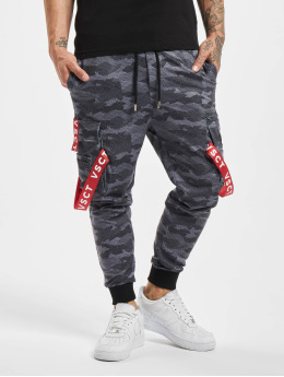 VSCT Clubwear Spodnie do joggingu Logotape  moro