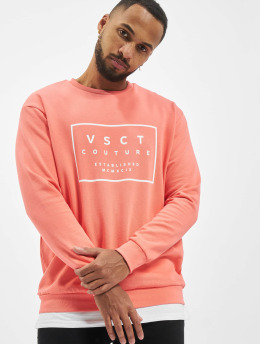 VSCT Clubwear Svetry Crew Logo růžový
