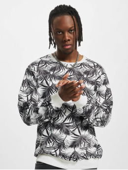 VSCT Clubwear Sweat & Pull Palmleaf Crewneck blanc