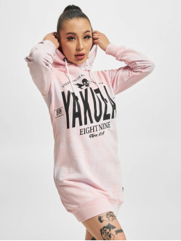 Yakuza Šaty Grunge Allover pink