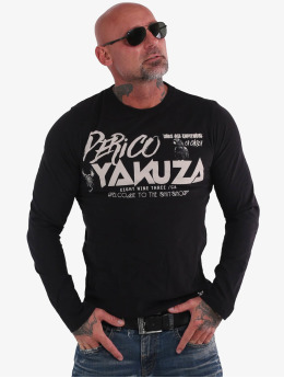 Yakuza Camiseta de manga larga Perico  negro