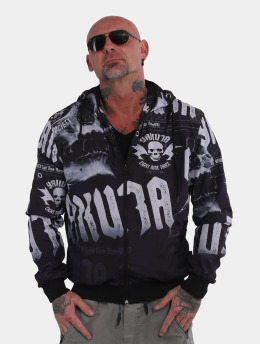 Yakuza Kurtki przejściowe Metal System czarny