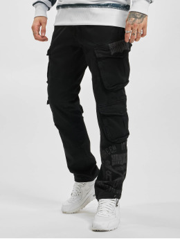 Yakuza Pantalon cargo Scary Loose noir