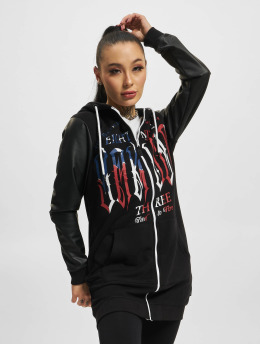 Yakuza Sweat capuche zippé Metal Claim Two Face noir