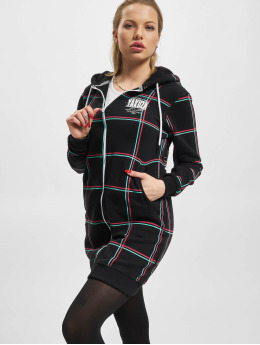 Yakuza Sweat capuche zippé Checkered Long Zip  noir