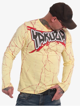 Yakuza Tričká dlhý rukáv Toxin  žltá