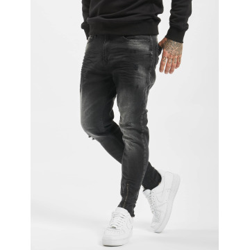Clubwear Jeans / Slim Fit Jeans Keanu in zwart 707427