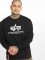 Alpha Industries Swetry Basic czarny
